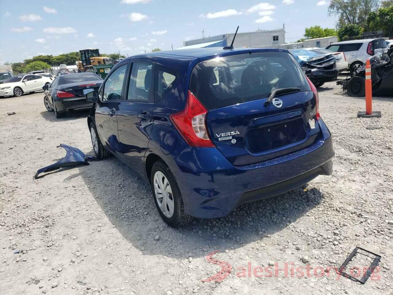 3N1CE2CP6HL360507 2017 NISSAN VERSA