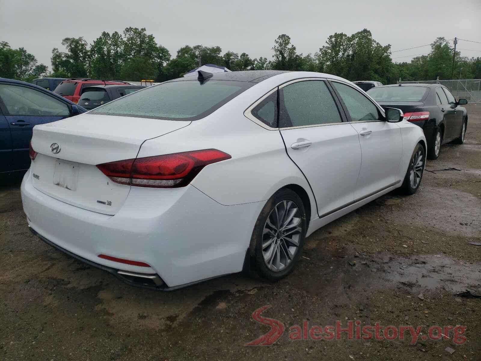 KMHGN4JE2GU135500 2016 HYUNDAI GENESIS