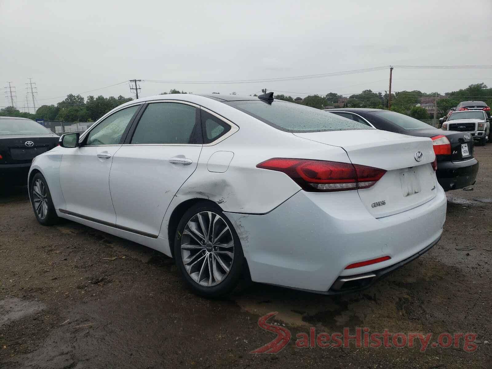 KMHGN4JE2GU135500 2016 HYUNDAI GENESIS