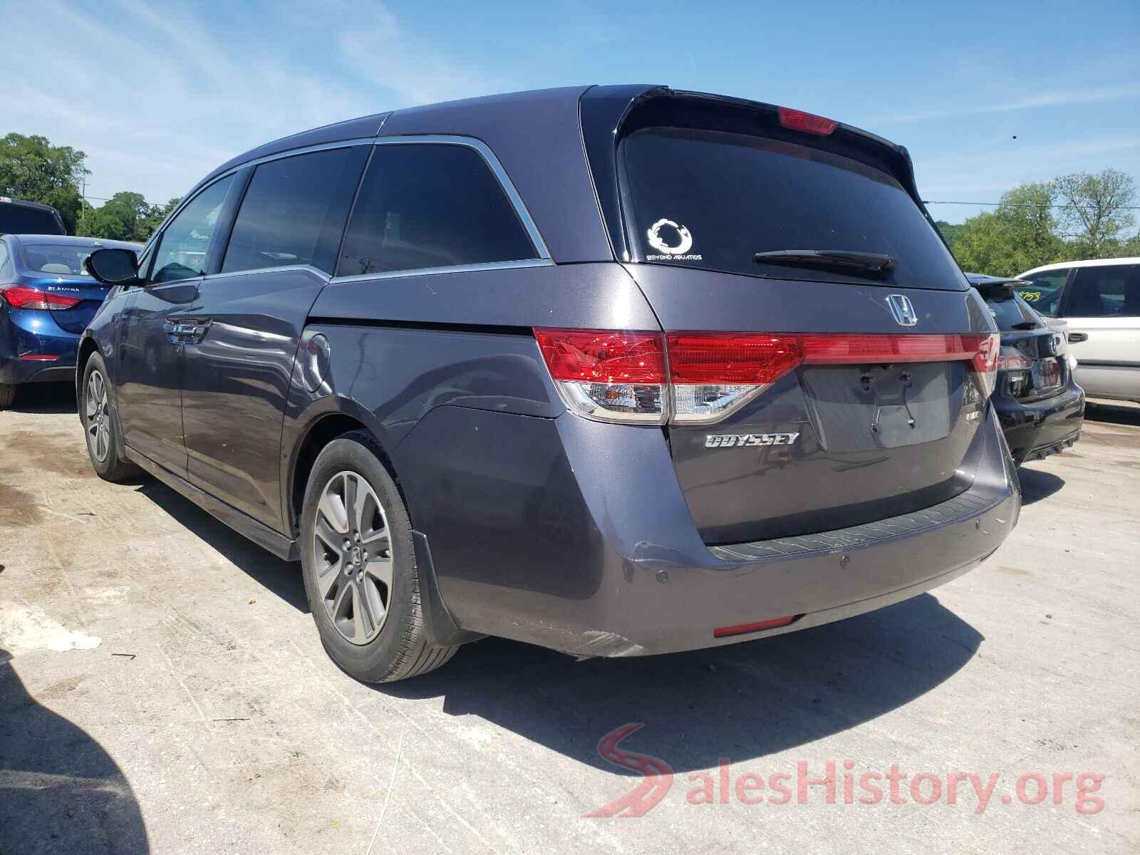 5FNRL5H9XGB006172 2016 HONDA ODYSSEY