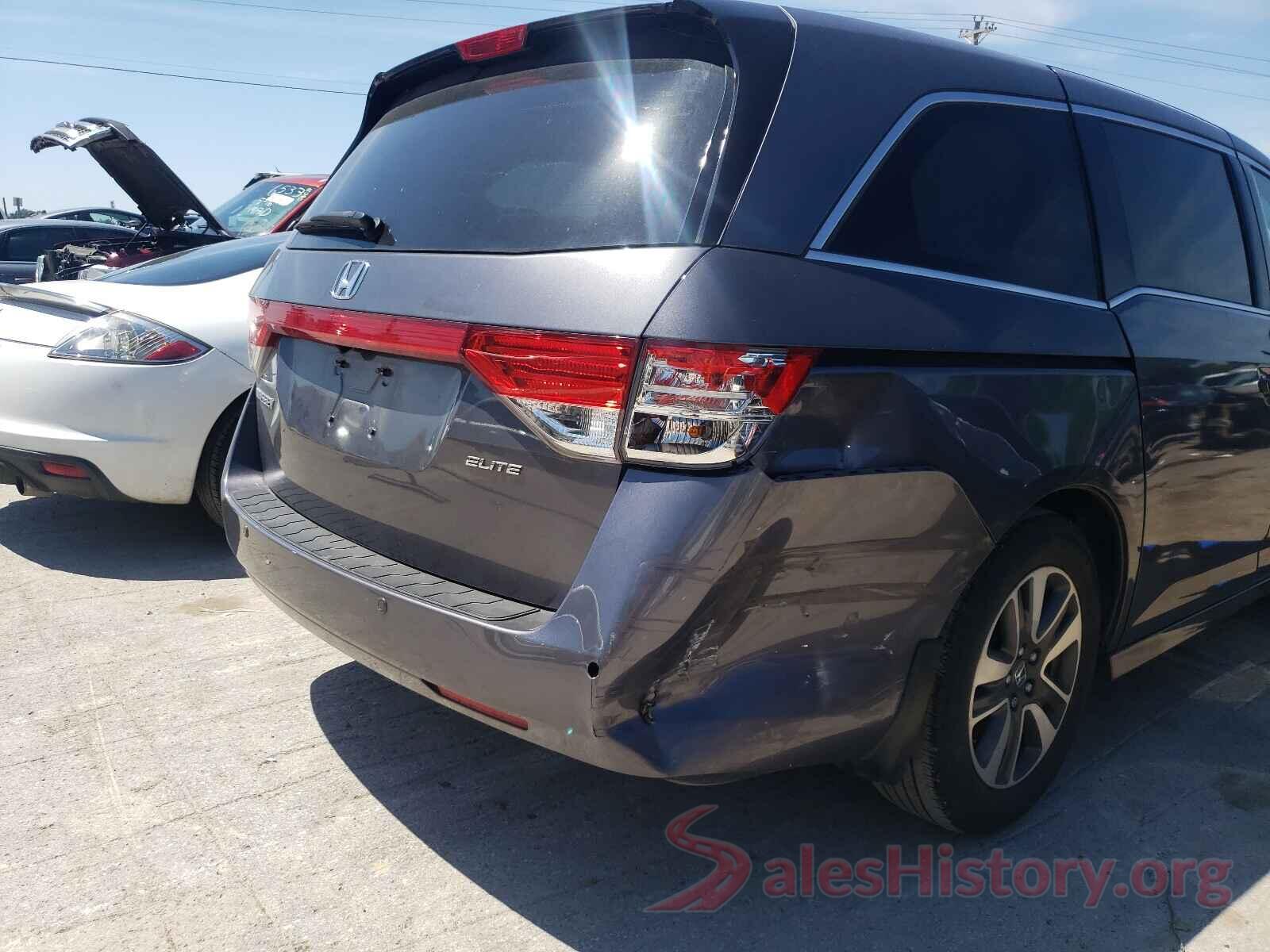 5FNRL5H9XGB006172 2016 HONDA ODYSSEY