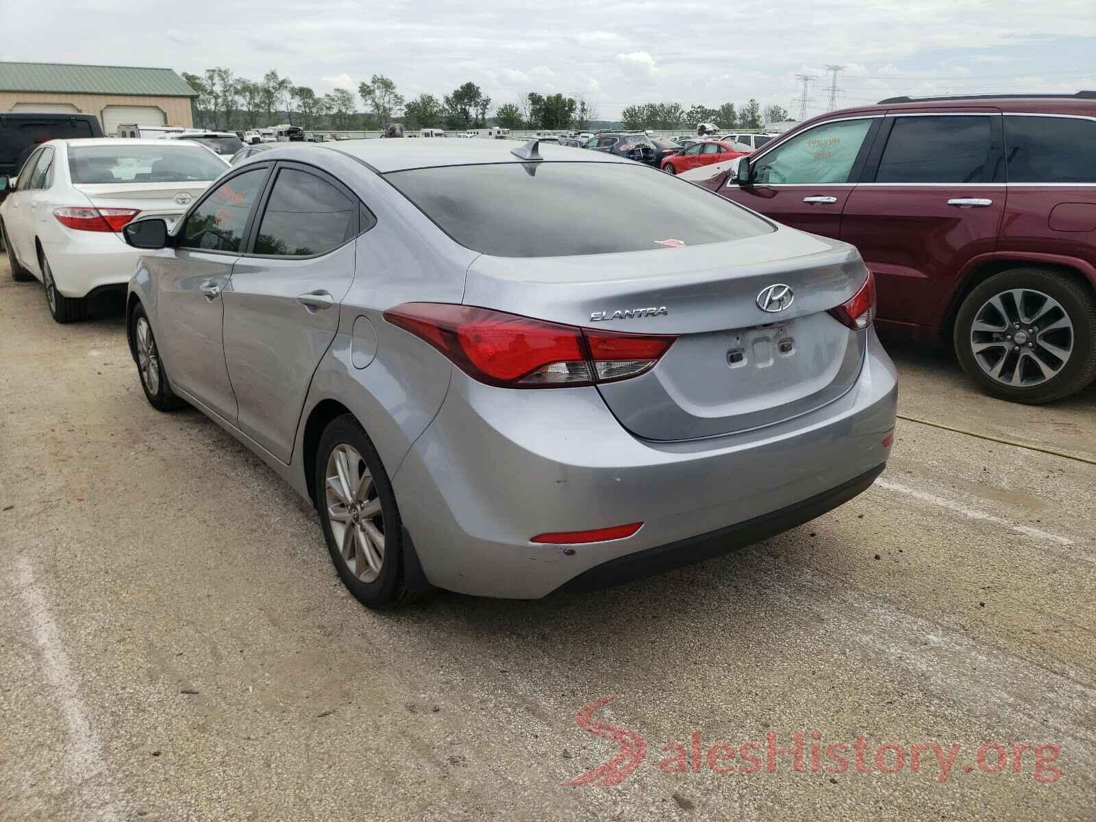 5NPDH4AE1FH623618 2015 HYUNDAI ELANTRA