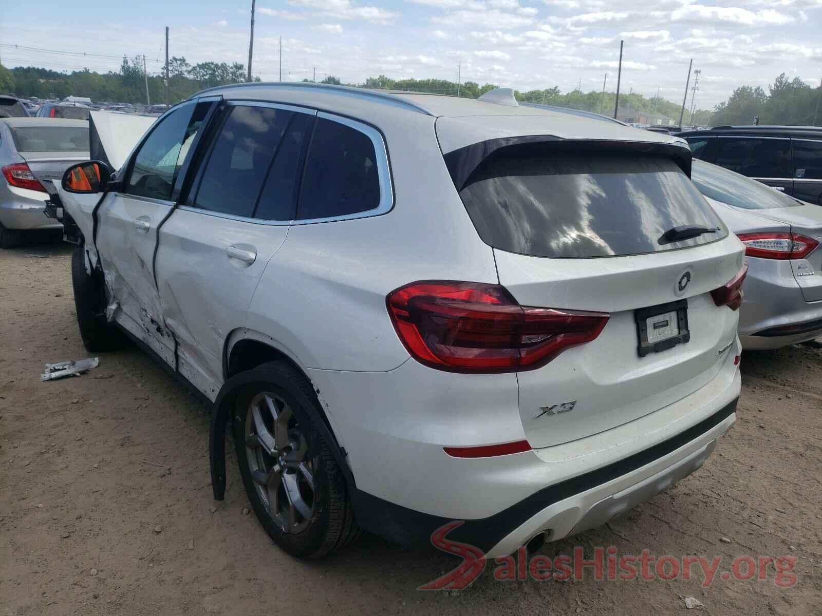 5UXTY5C07LLT32792 2020 BMW X3