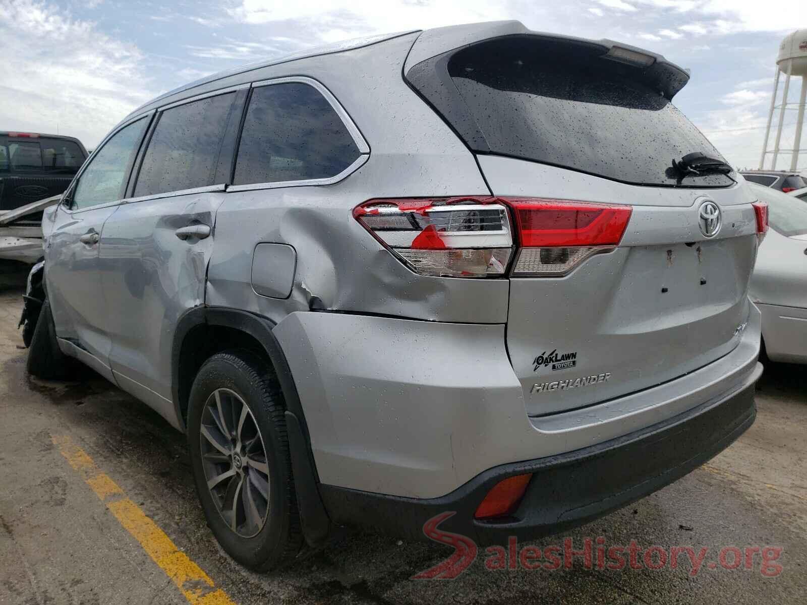 5TDJZRFH9HS357486 2017 TOYOTA HIGHLANDER