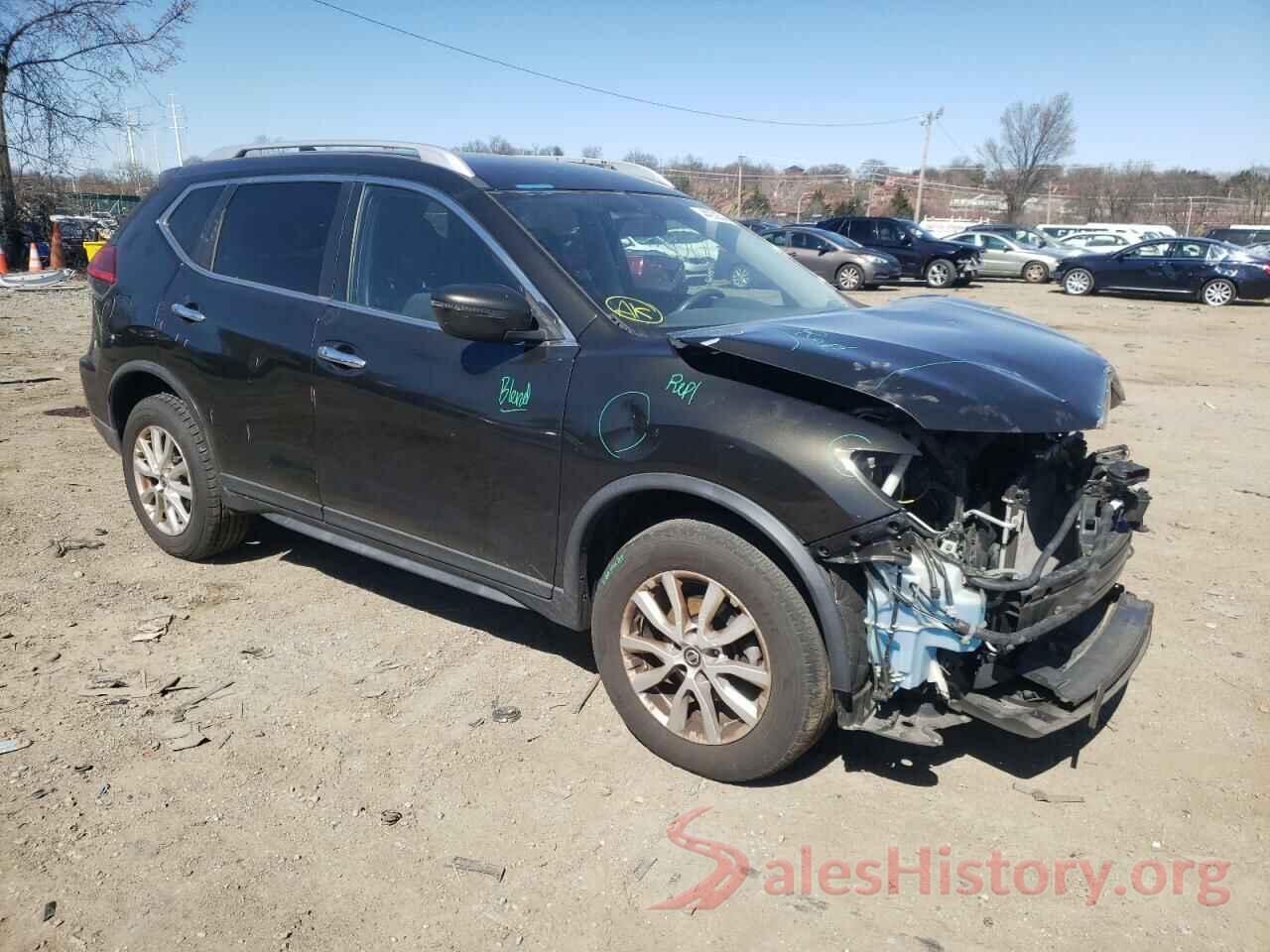 KNMAT2MV4HP572110 2017 NISSAN ROGUE