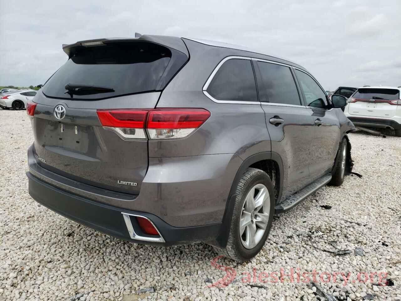 5TDYZRFH7KS300516 2019 TOYOTA HIGHLANDER