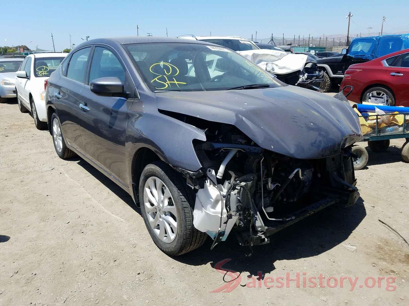 3N1AB7AP2KY234056 2019 NISSAN SENTRA