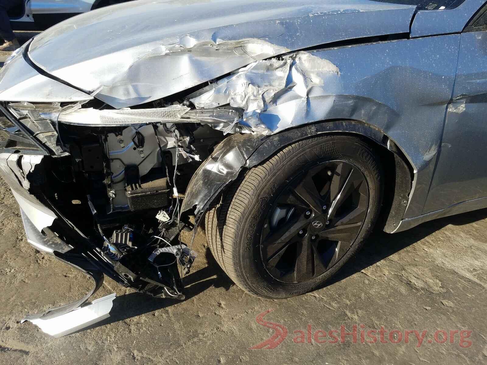 5NPLM4AG8MH000857 2021 HYUNDAI ELANTRA