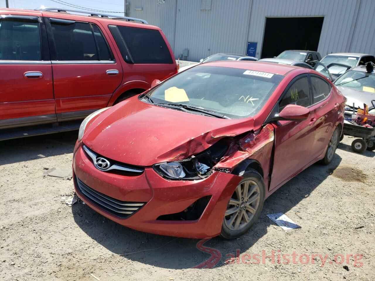 KMHDH4AE6GU489501 2016 HYUNDAI ELANTRA