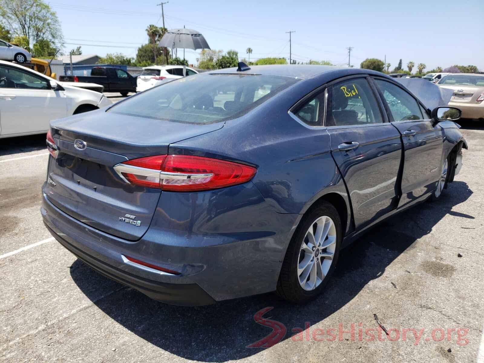 3FA6P0LU9KR135538 2019 FORD FUSION