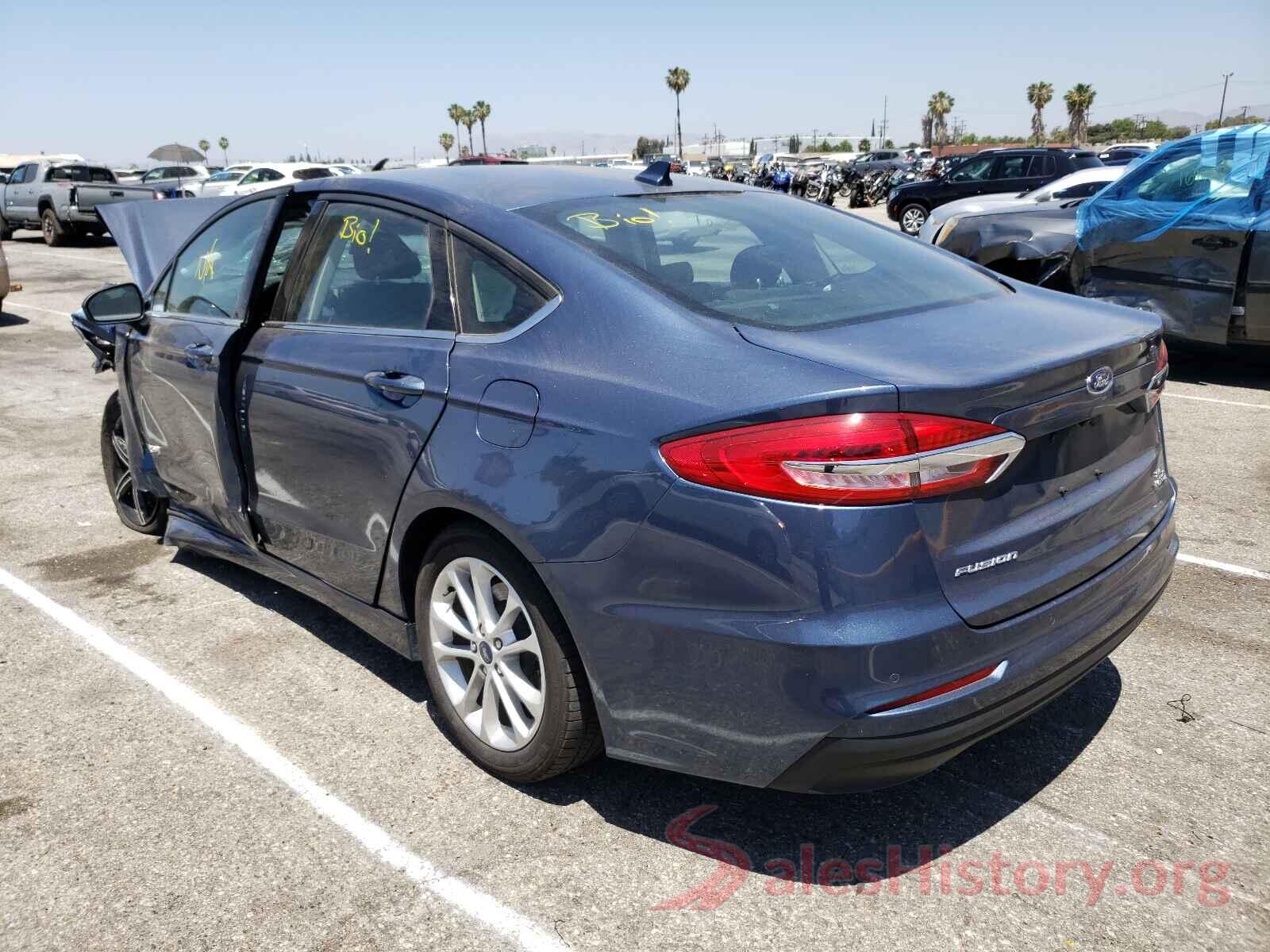 3FA6P0LU9KR135538 2019 FORD FUSION