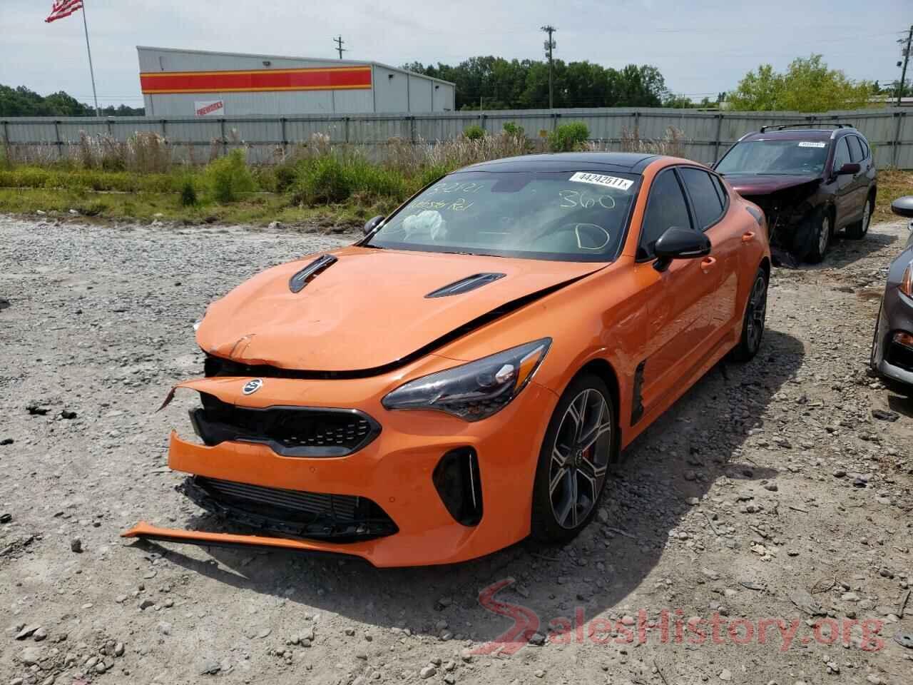 KNAE35LC3K6070086 2019 KIA STINGER