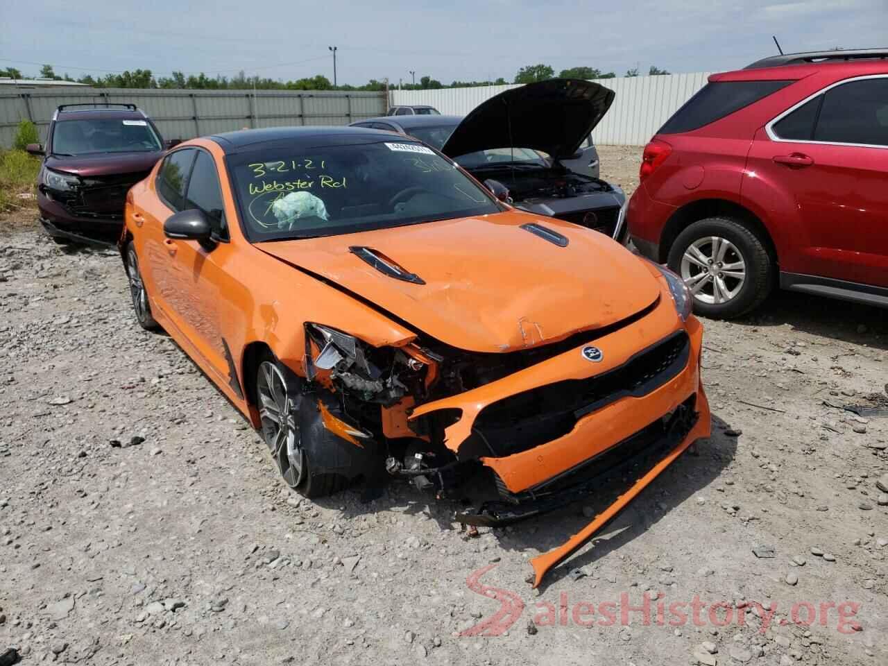 KNAE35LC3K6070086 2019 KIA STINGER