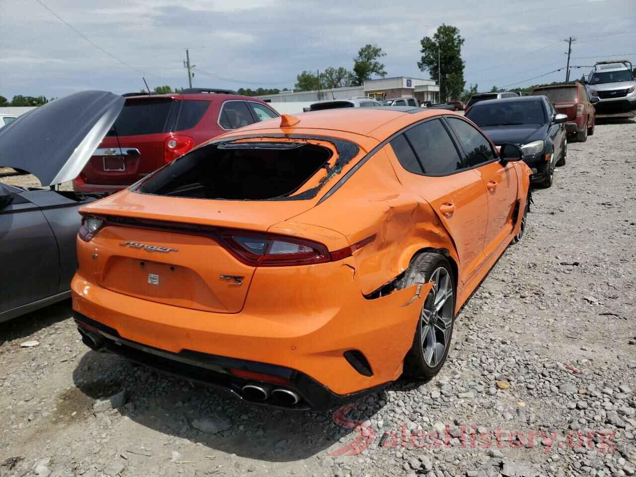 KNAE35LC3K6070086 2019 KIA STINGER