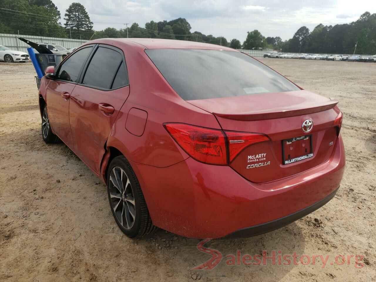 5YFBURHE6KP881863 2019 TOYOTA COROLLA