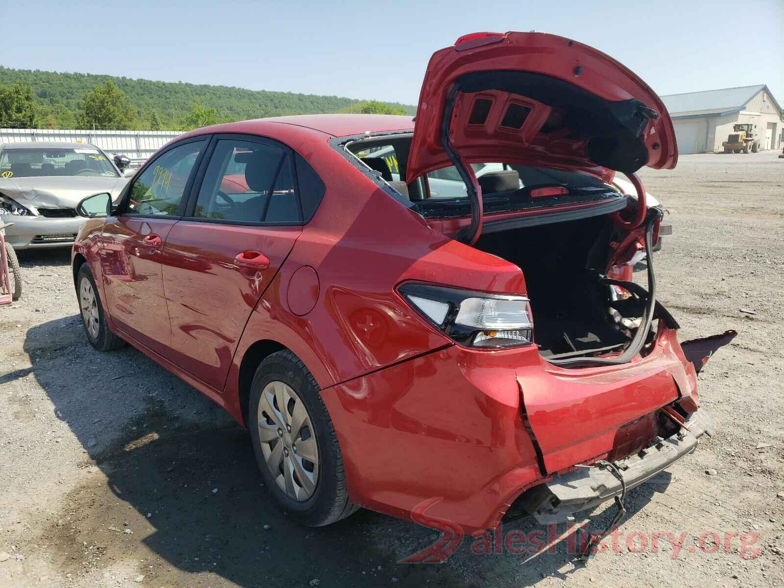 3KPA24AB7JE070755 2018 KIA RIO