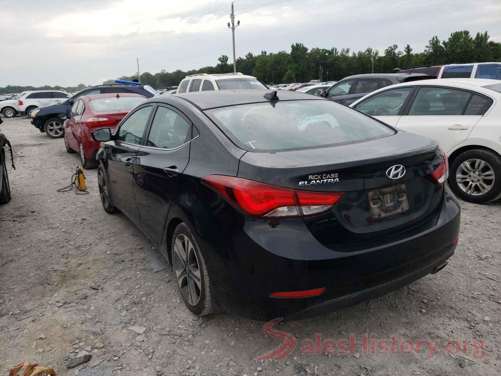 KMHDH4AH5GU586747 2016 HYUNDAI ELANTRA