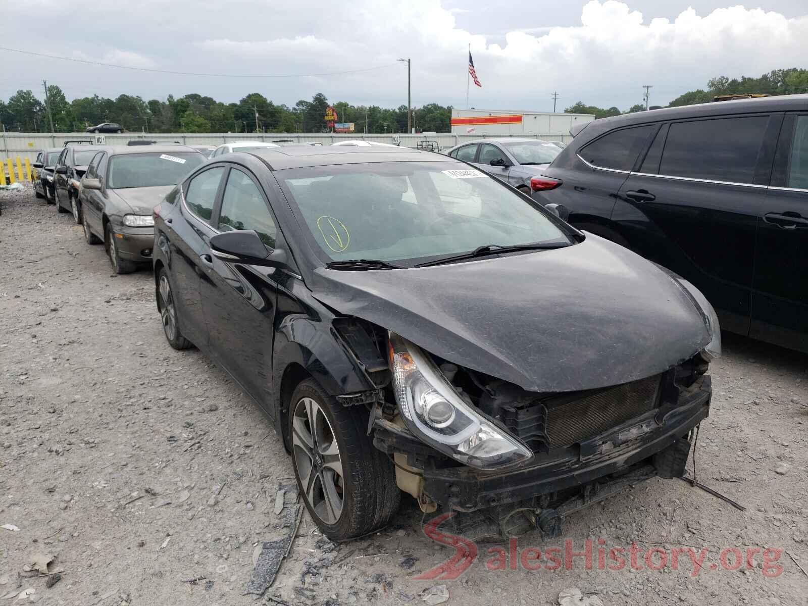 KMHDH4AH5GU586747 2016 HYUNDAI ELANTRA