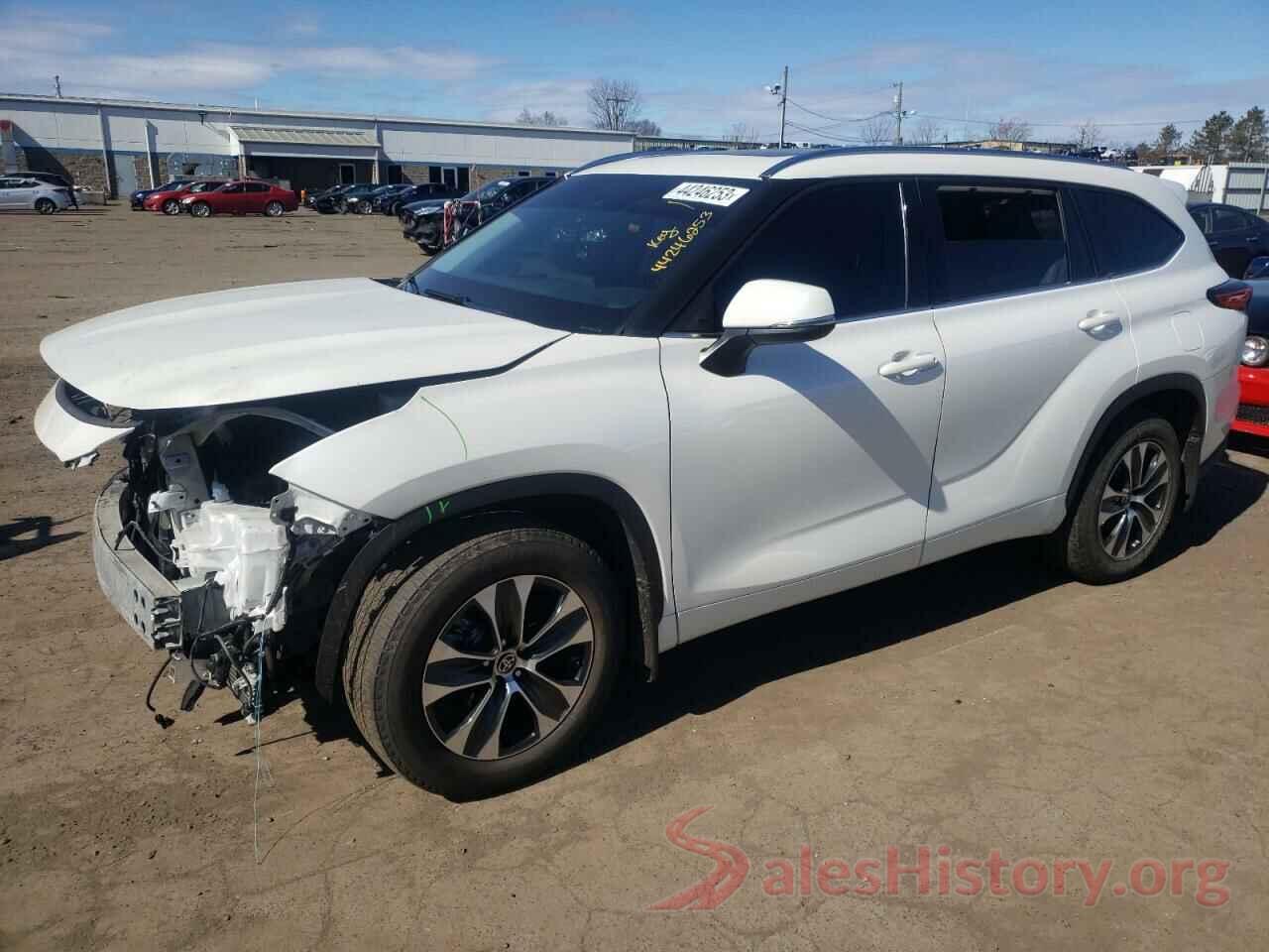 5TDHZRBH0MS546414 2021 TOYOTA HIGHLANDER