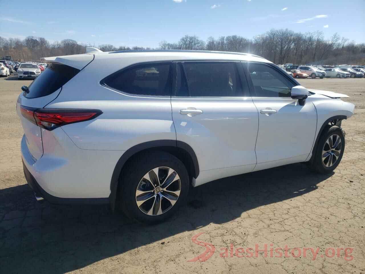 5TDHZRBH0MS546414 2021 TOYOTA HIGHLANDER