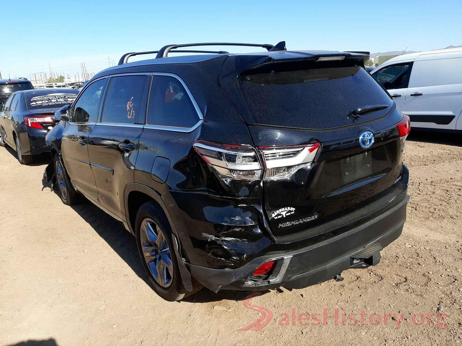 5TDDGRFH2KS071828 2019 TOYOTA HIGHLANDER