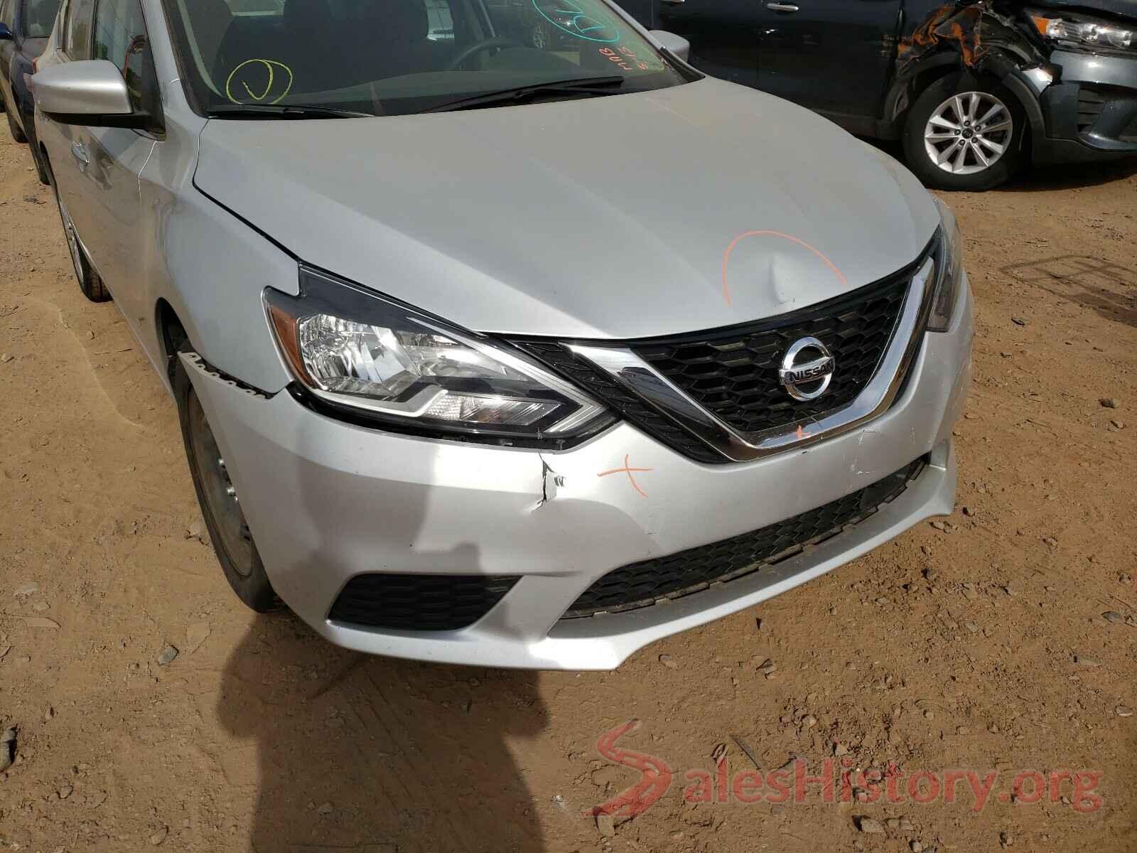 3N1AB7AP8KY353925 2019 NISSAN SENTRA