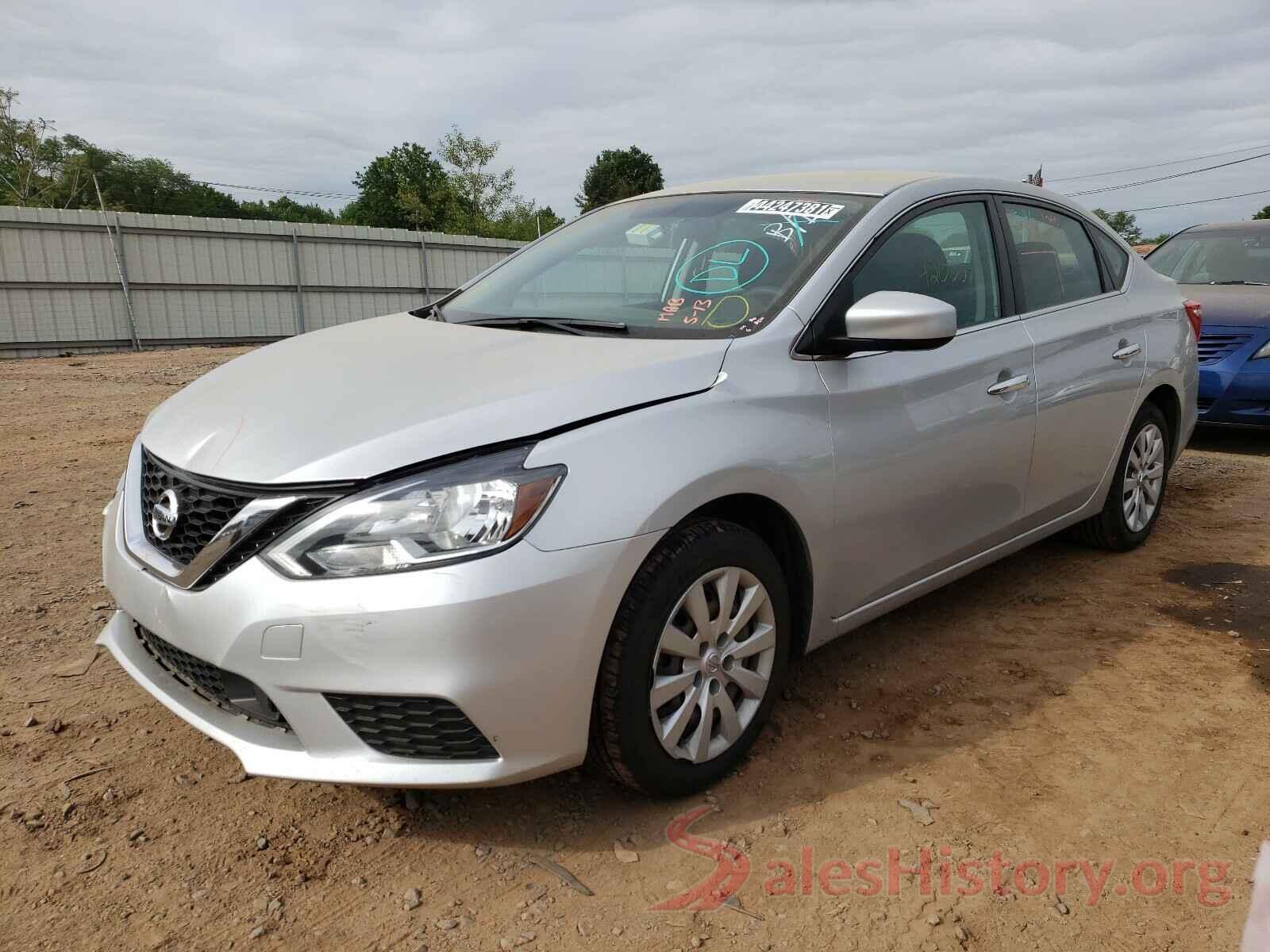 3N1AB7AP8KY353925 2019 NISSAN SENTRA