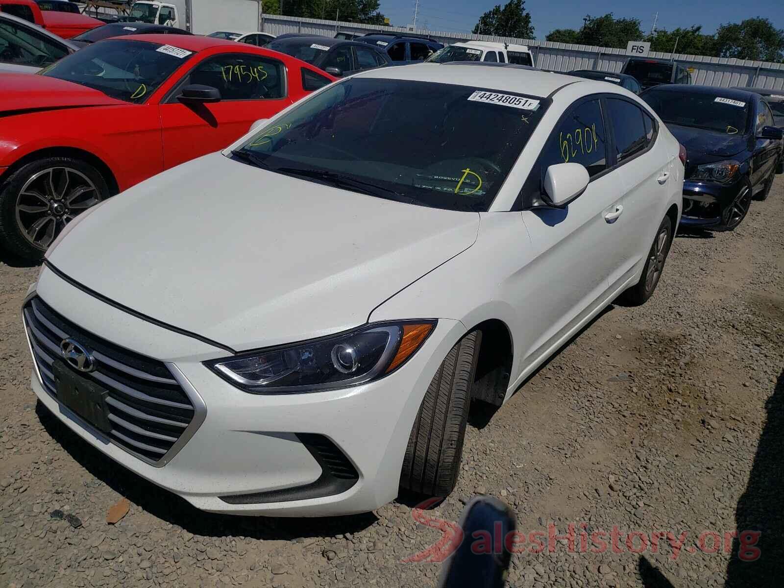 5NPD84LF3JH310102 2018 HYUNDAI ELANTRA