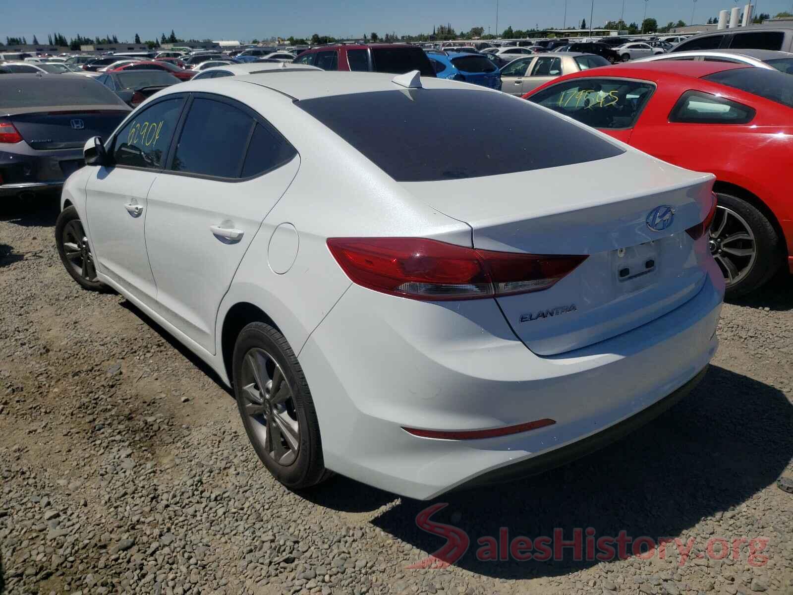 5NPD84LF3JH310102 2018 HYUNDAI ELANTRA