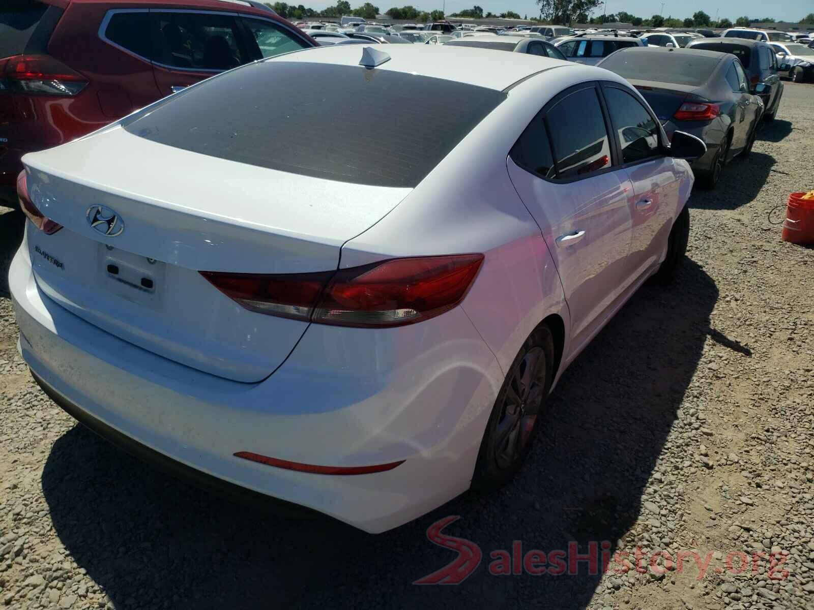 5NPD84LF3JH310102 2018 HYUNDAI ELANTRA