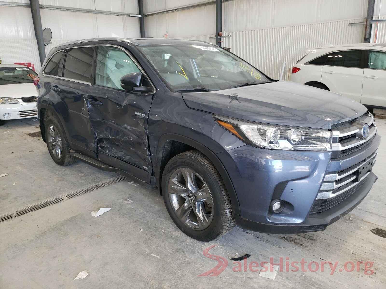 5TDDGRFH2KS074180 2019 TOYOTA HIGHLANDER