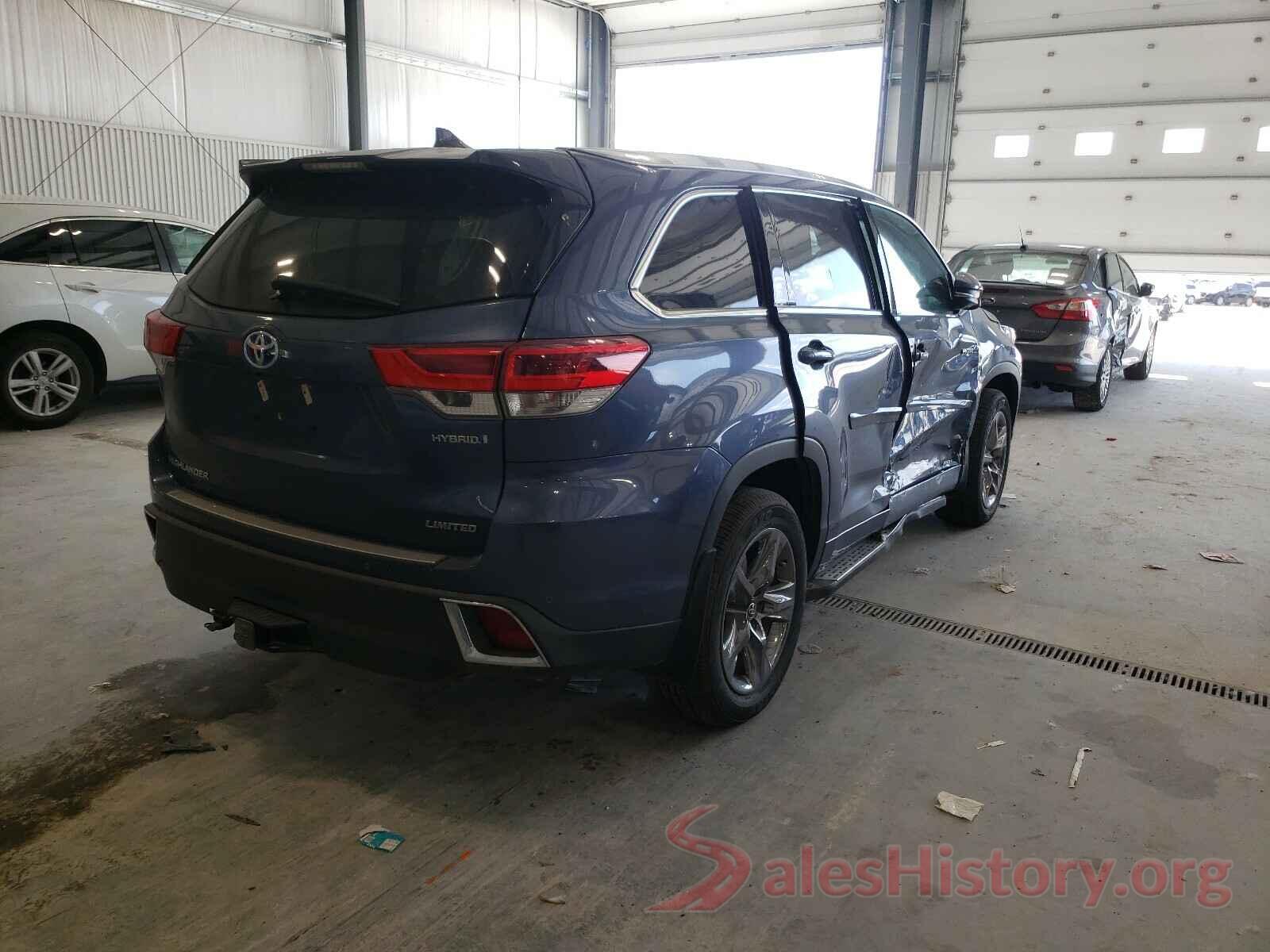 5TDDGRFH2KS074180 2019 TOYOTA HIGHLANDER