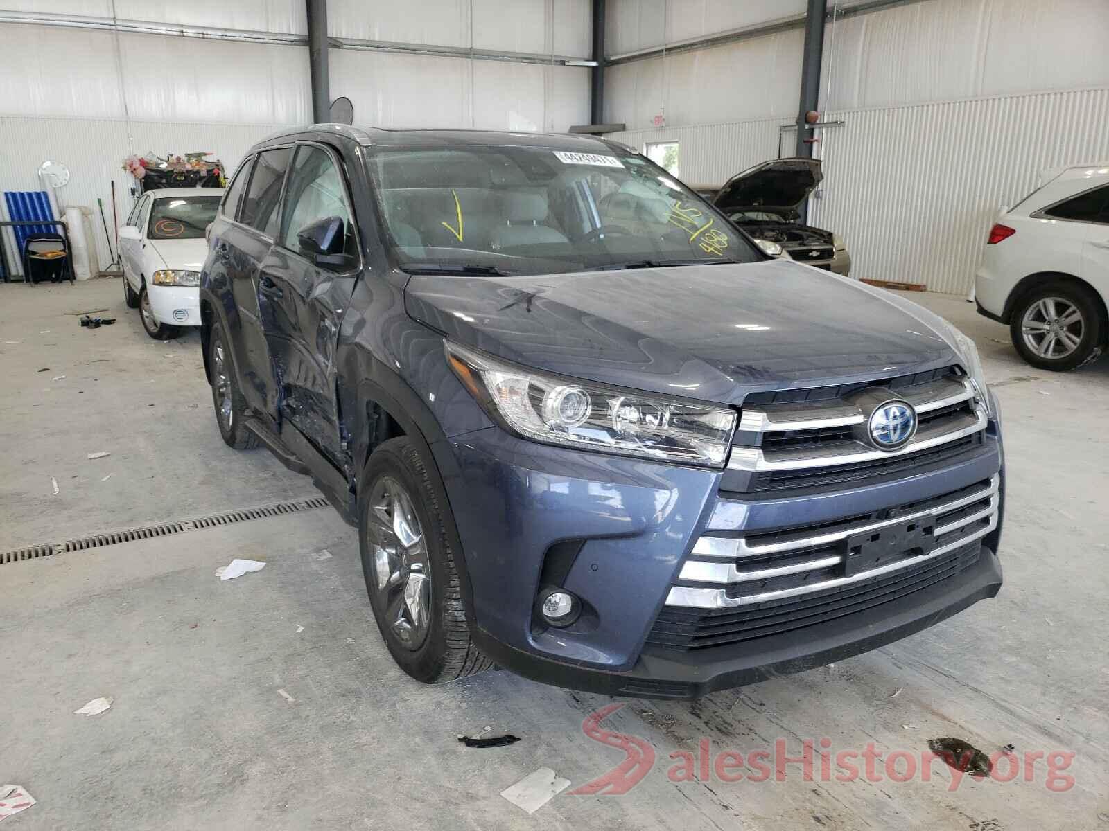 5TDDGRFH2KS074180 2019 TOYOTA HIGHLANDER