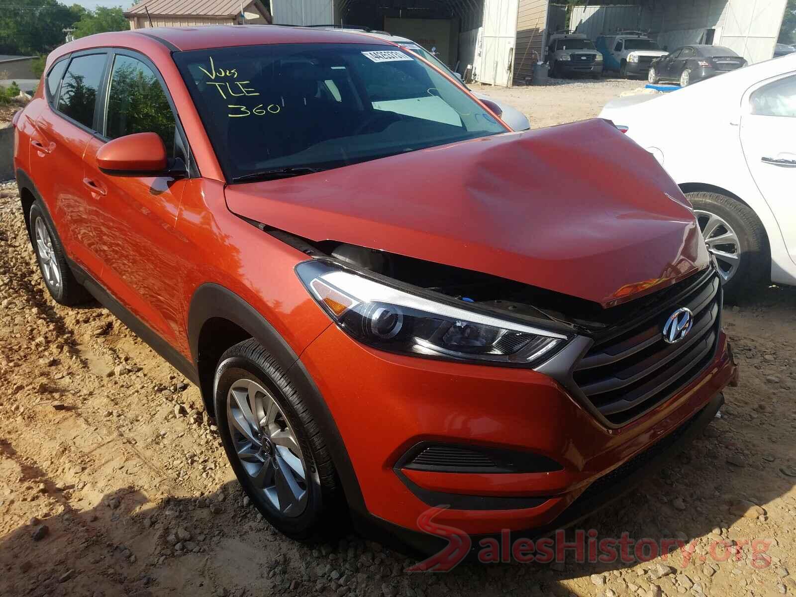 KM8J23A45GU101616 2016 HYUNDAI TUCSON