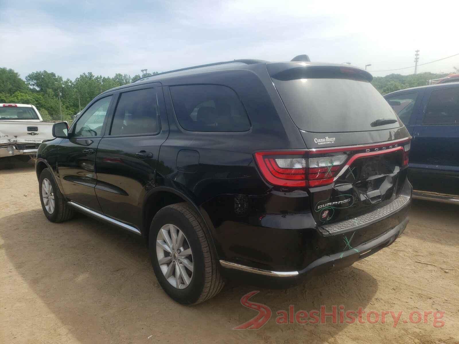 1C4RDJAG6LC301680 2020 DODGE DURANGO