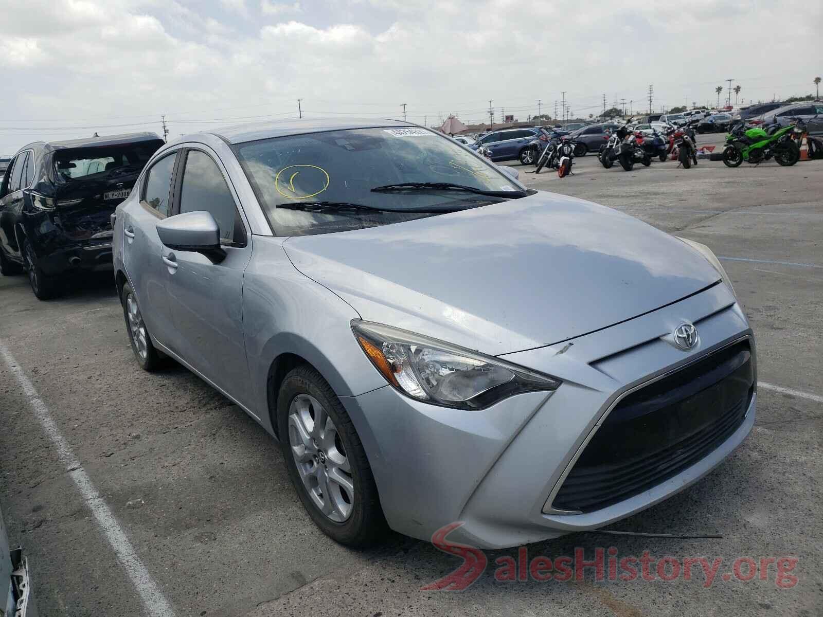 3MYDLBYV0HY190969 2017 TOYOTA YARIS