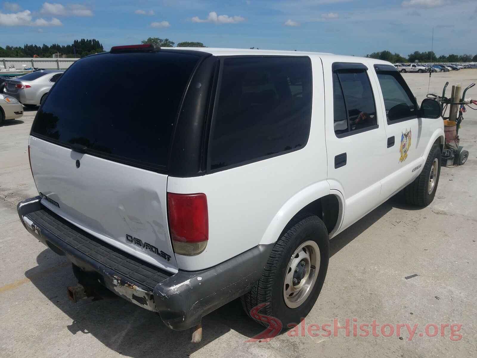 1GNDT13W3T2203950 1996 CHEVROLET BLAZER