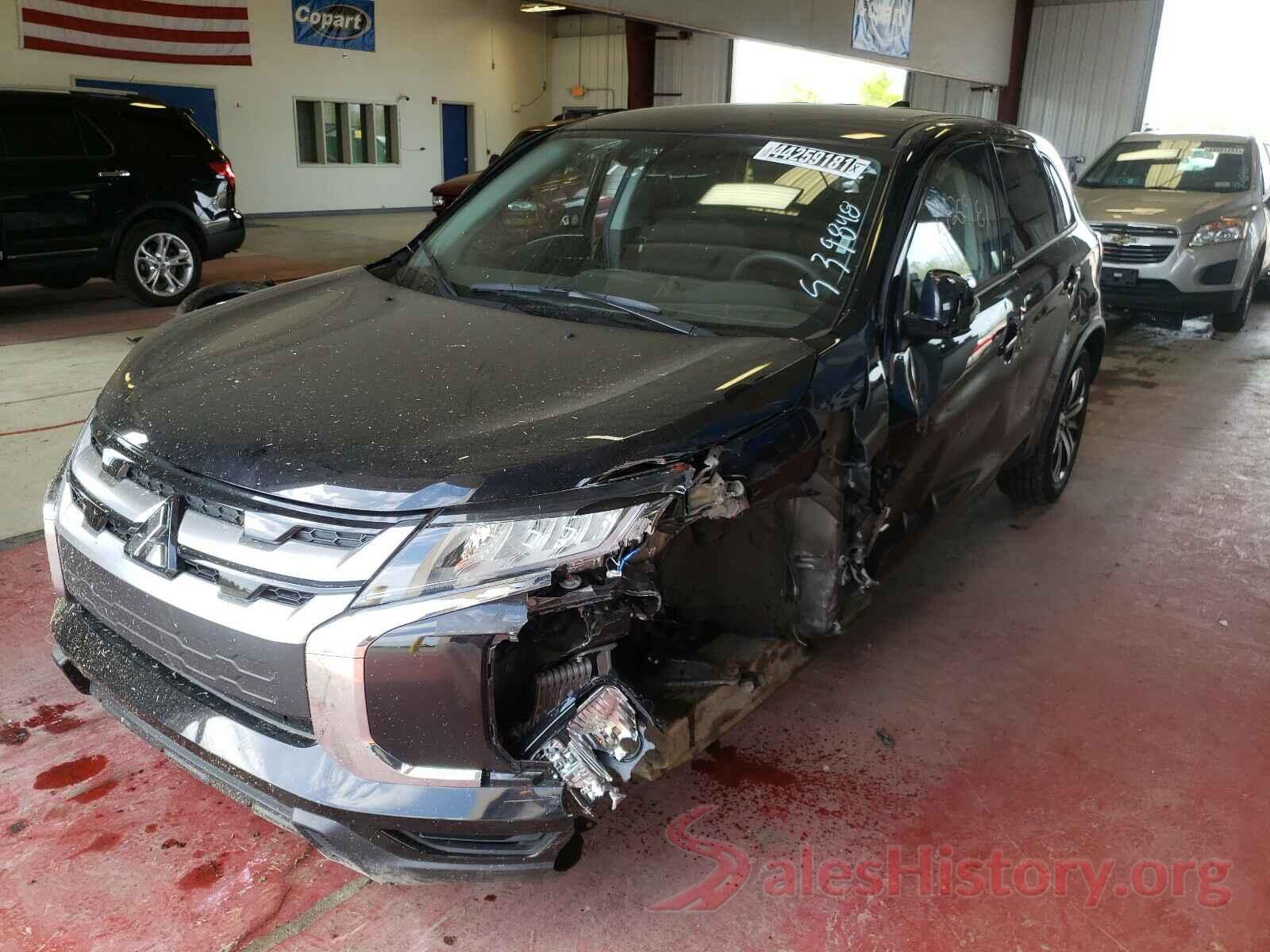 JA4AR3AU2LU018584 2020 MITSUBISHI OUTLANDER