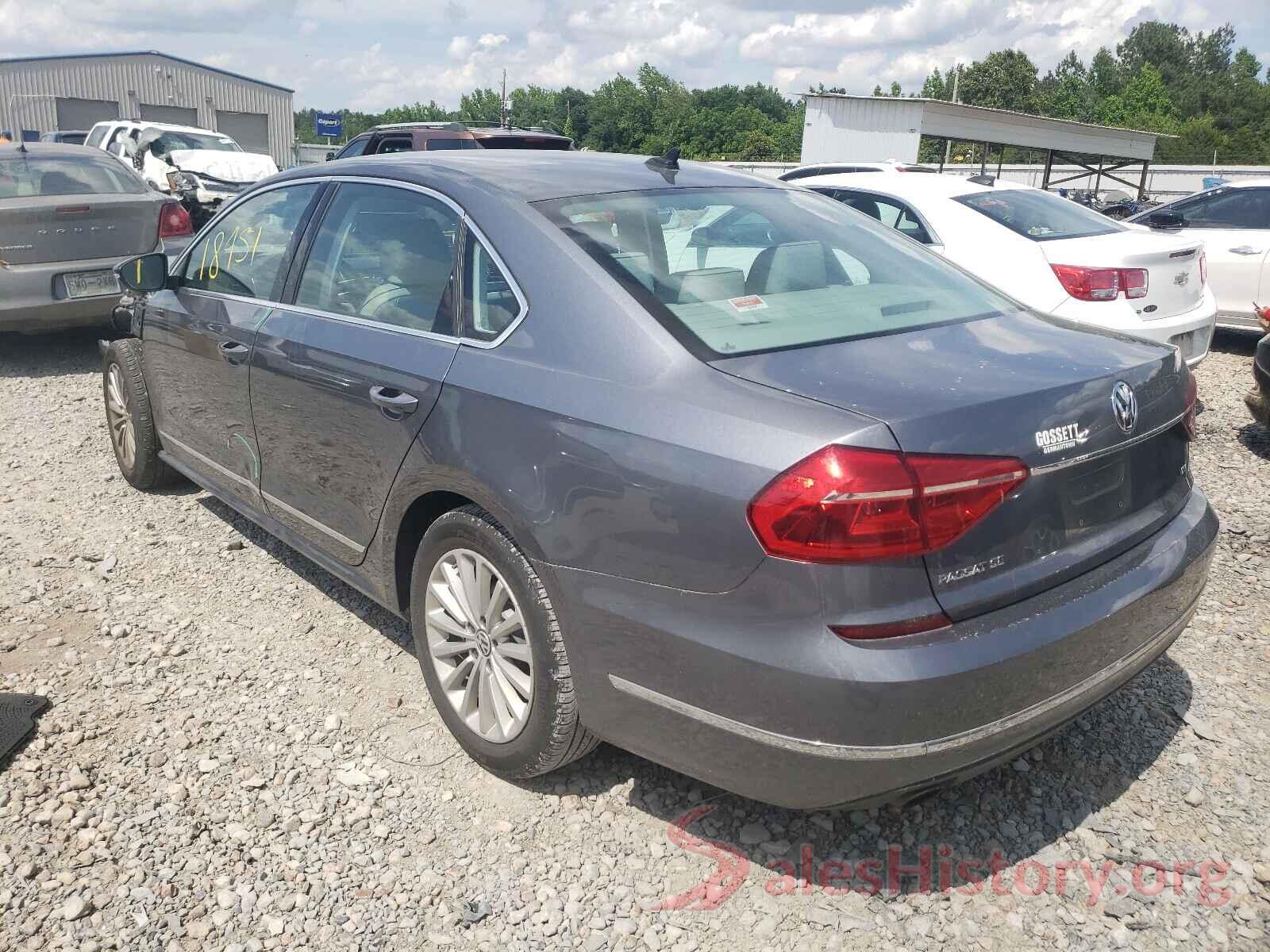 1VWBS7A35GC066943 2016 VOLKSWAGEN PASSAT