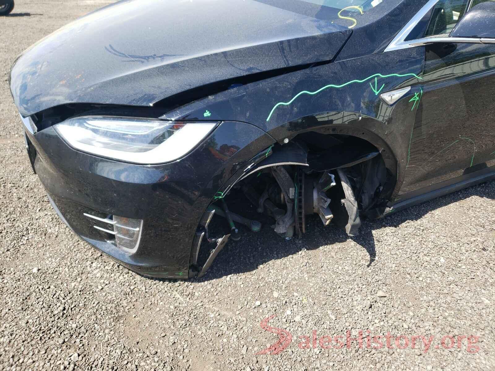 5YJXCBE2XGF005097 2016 TESLA MODEL X