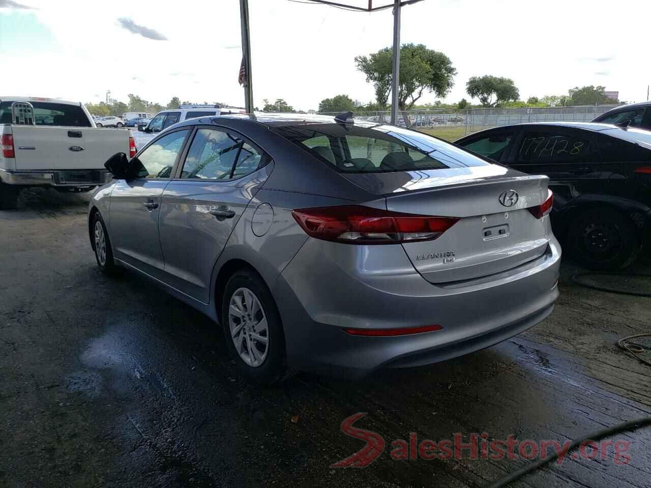 5NPD74LF8HH136119 2017 HYUNDAI ELANTRA