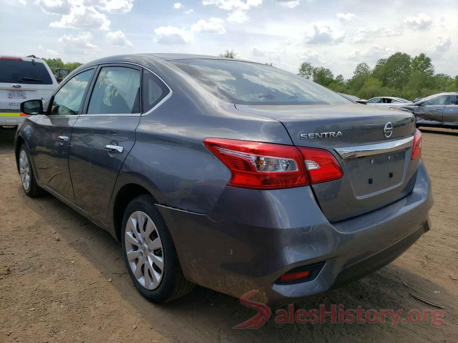 3N1AB7AP8KY339510 2019 NISSAN SENTRA