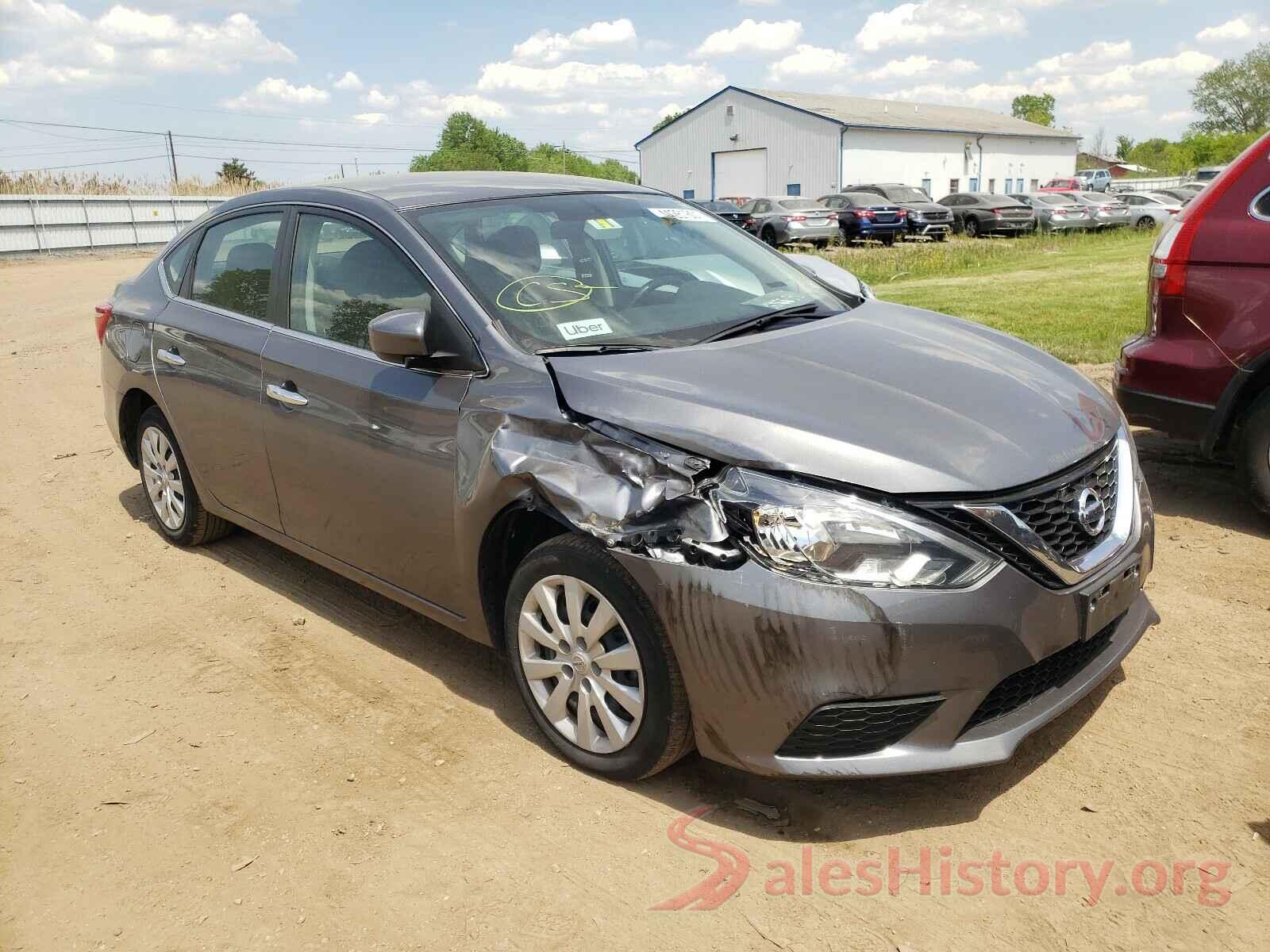 3N1AB7AP3KY353461 2019 NISSAN SENTRA