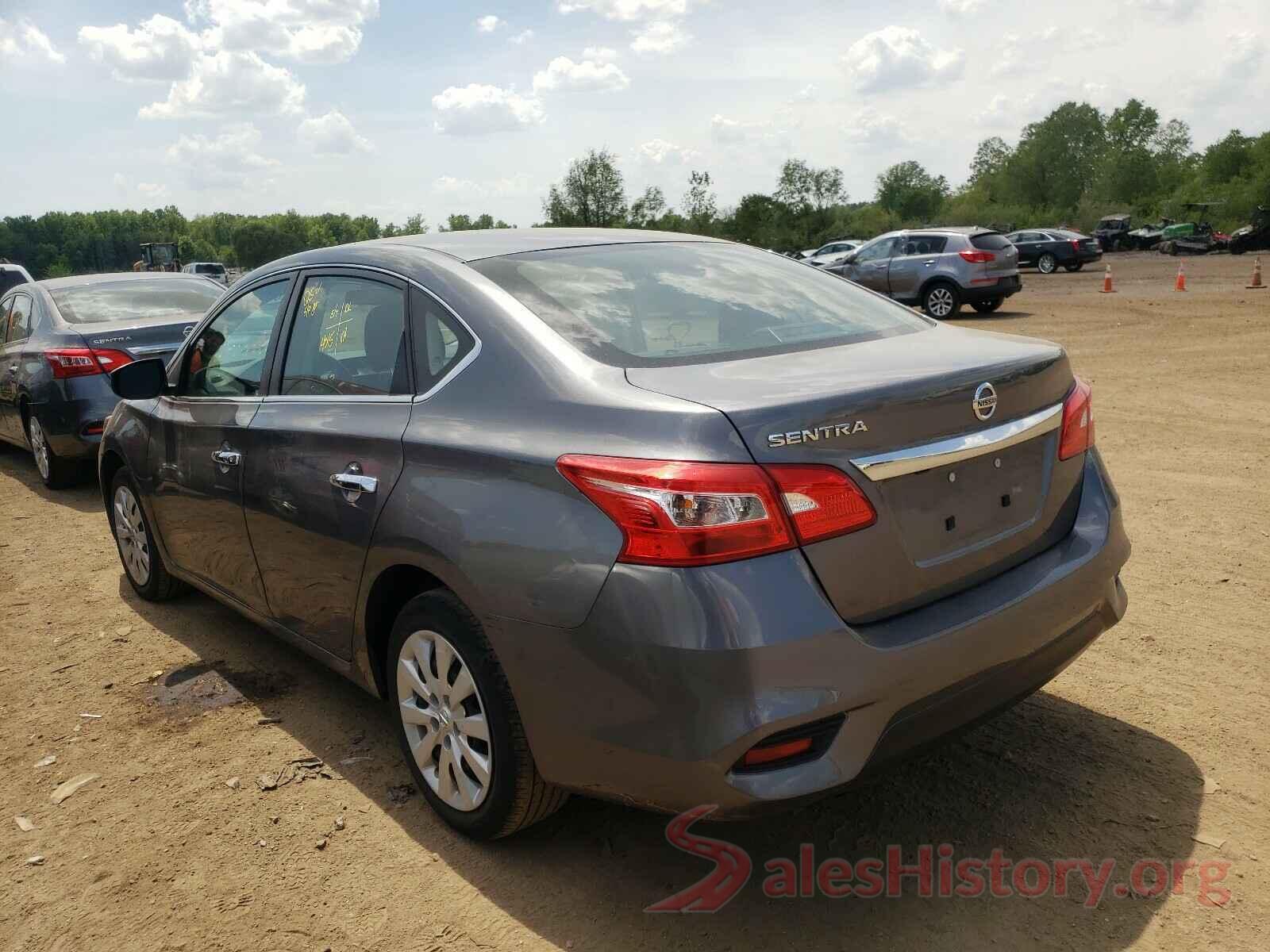 3N1AB7AP3KY353461 2019 NISSAN SENTRA