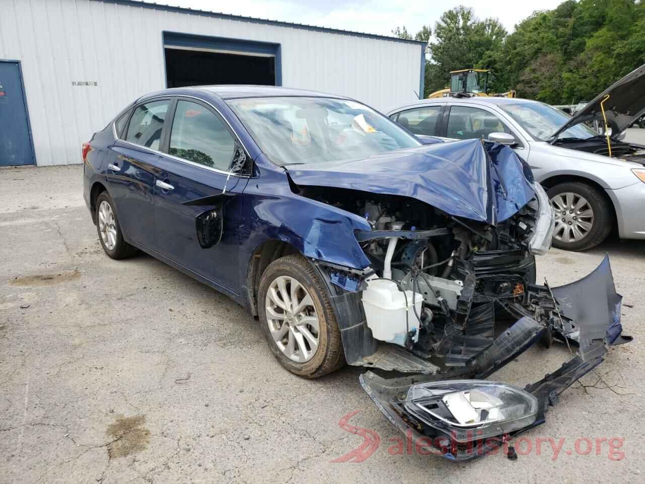 3N1AB7AP0KY279593 2019 NISSAN SENTRA