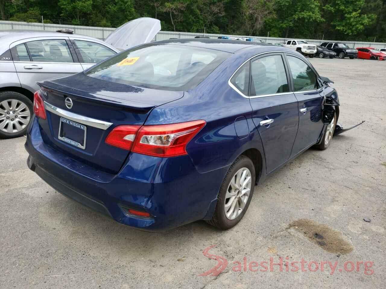 3N1AB7AP0KY279593 2019 NISSAN SENTRA