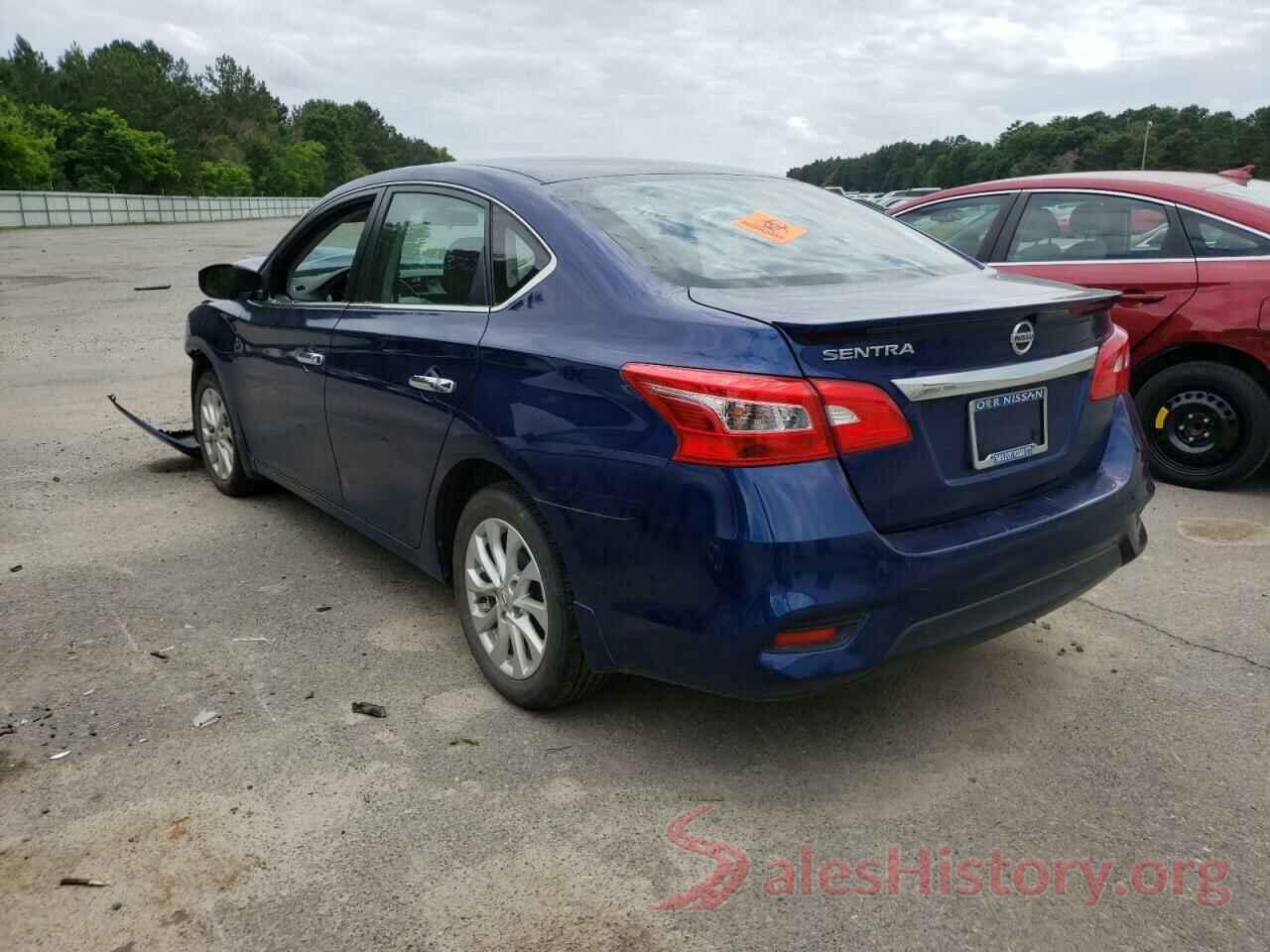 3N1AB7AP0KY279593 2019 NISSAN SENTRA