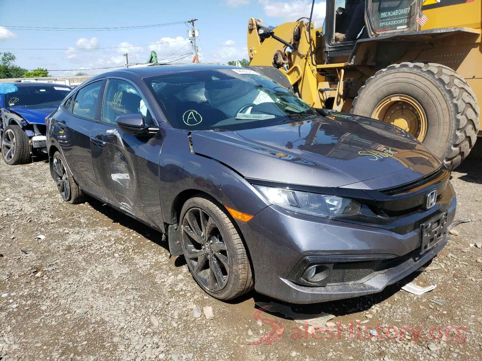 2HGFC2F81KH516216 2019 HONDA CIVIC