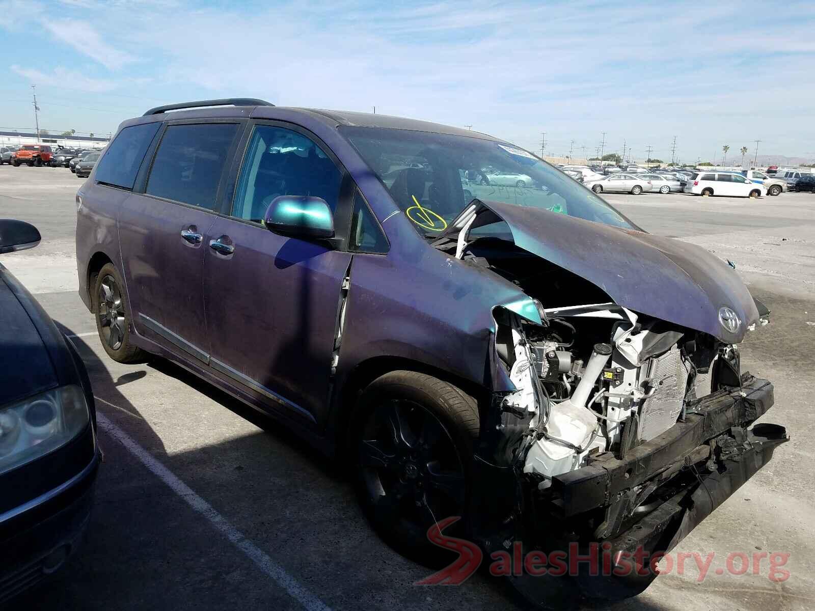 5TDXZ3DC9HS860269 2017 TOYOTA SIENNA