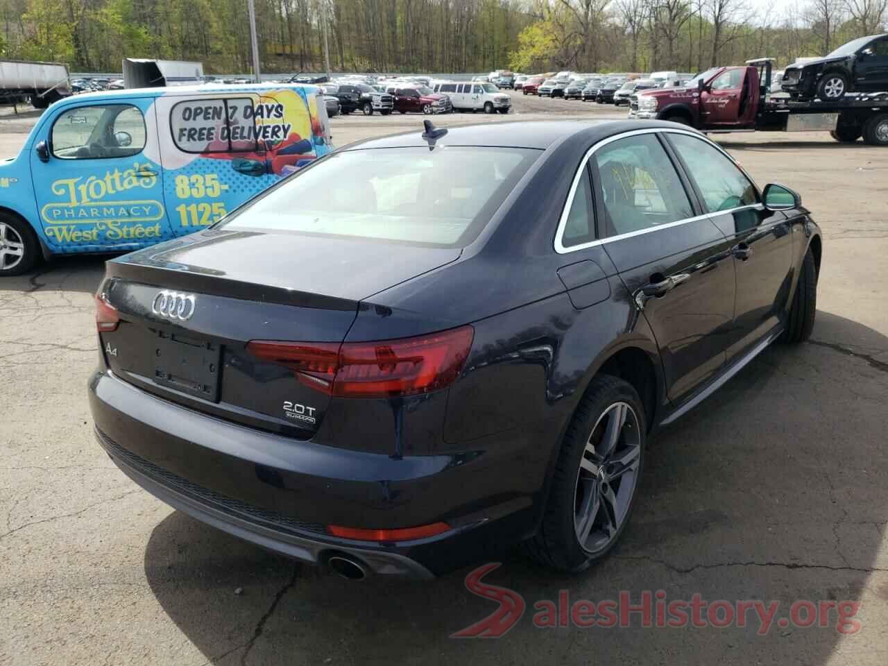 WAUENAF46JA169844 2018 AUDI A4